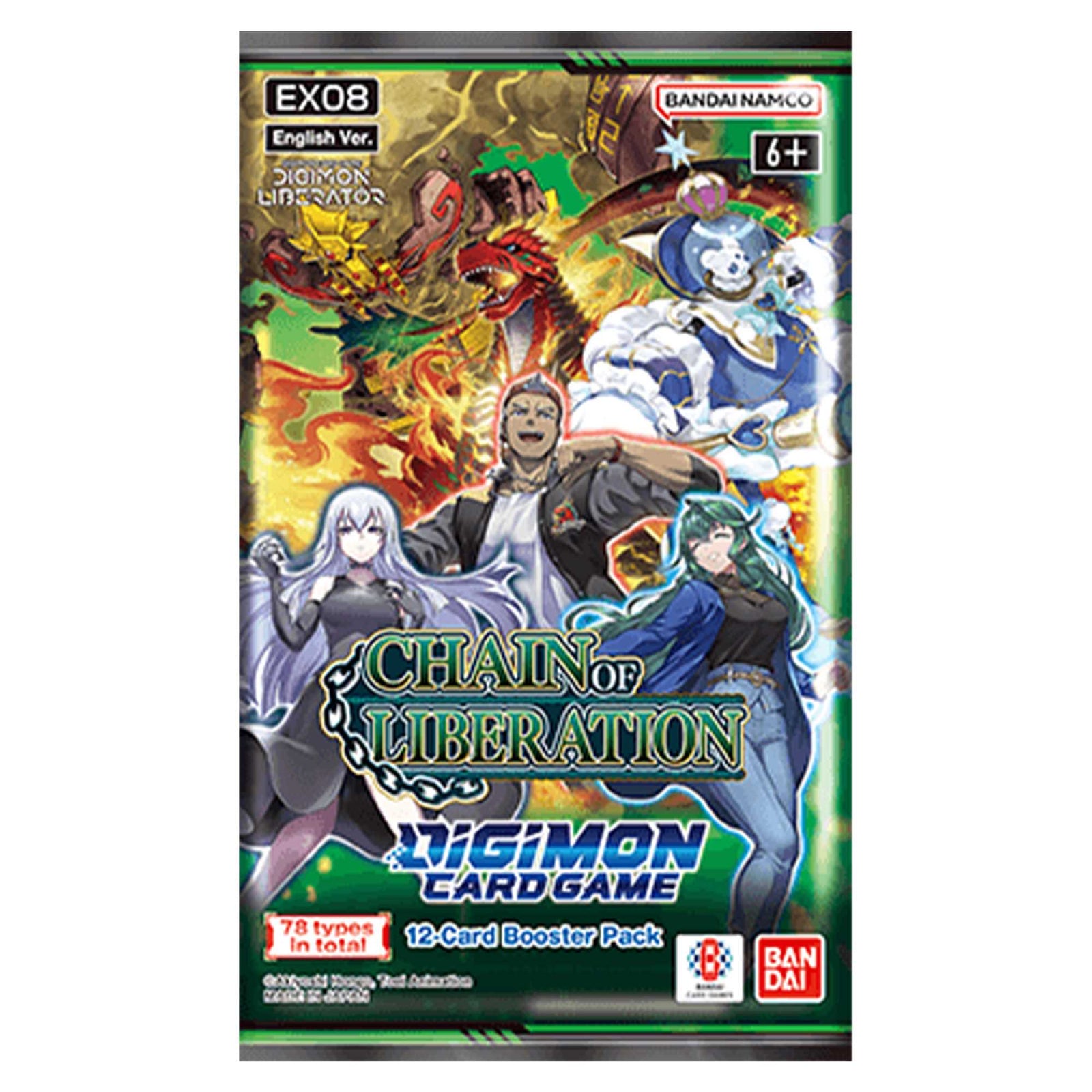 Digimon Card Game: Chain Of Liberation Extra Booster 1