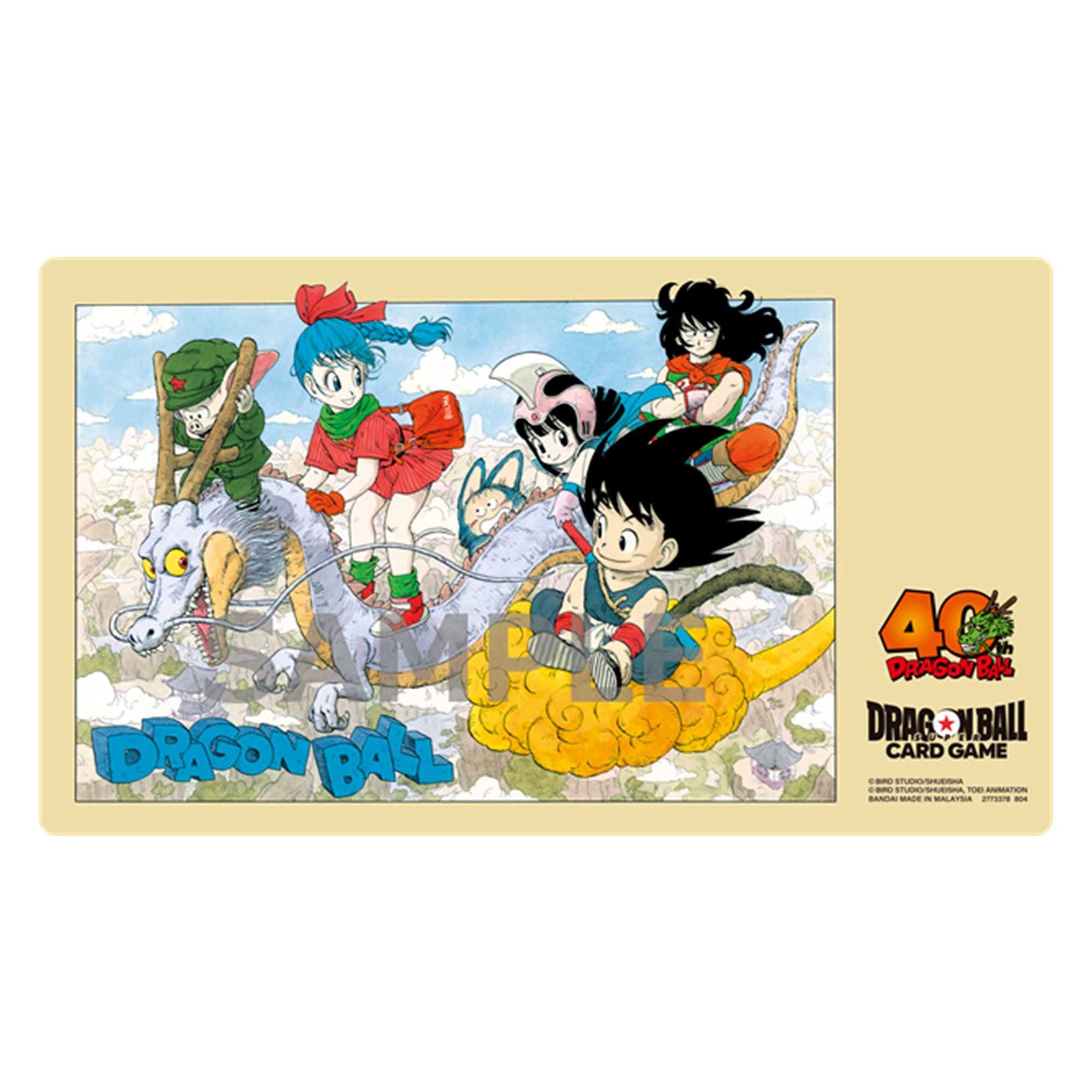 Dragon Ball Super CG: Official Playmat 40th Anniversary version 1