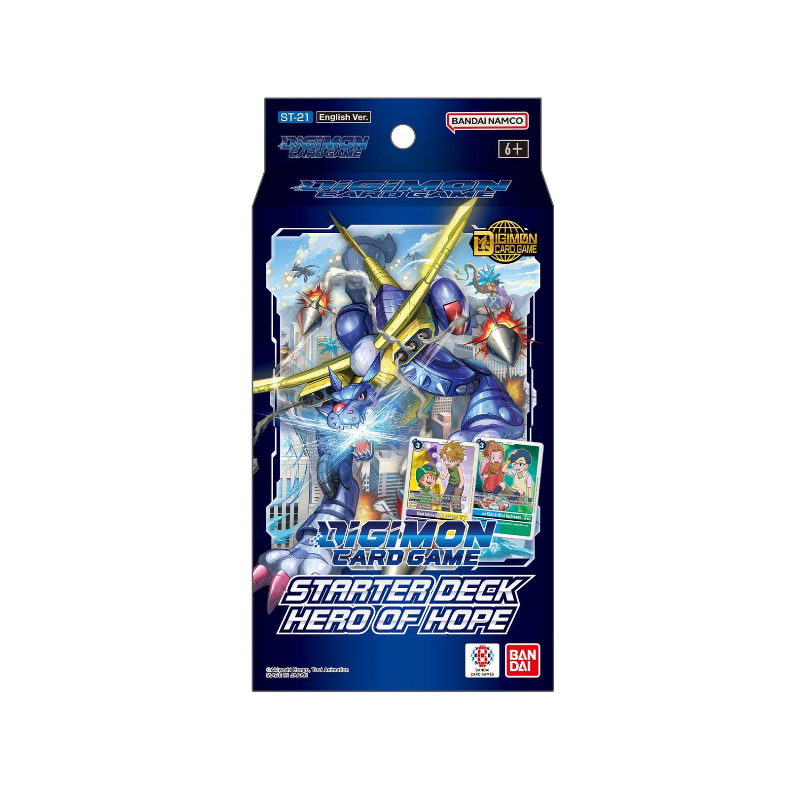 Digimon Card Game Starter Deck Hero Of Hope ST 21 Trading Card Game by Bandai 1