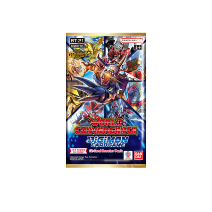 Digimon Card Game: Booster Pack - World Convergence (BT21) 1