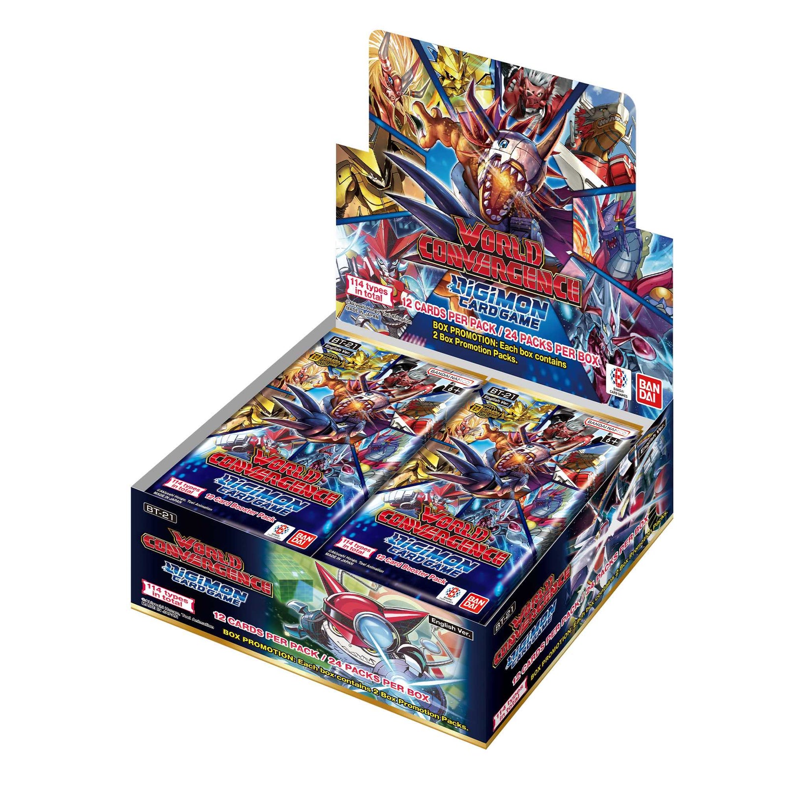 Digimon Card Game: Booster Pack - World Convergence (BT21) 2