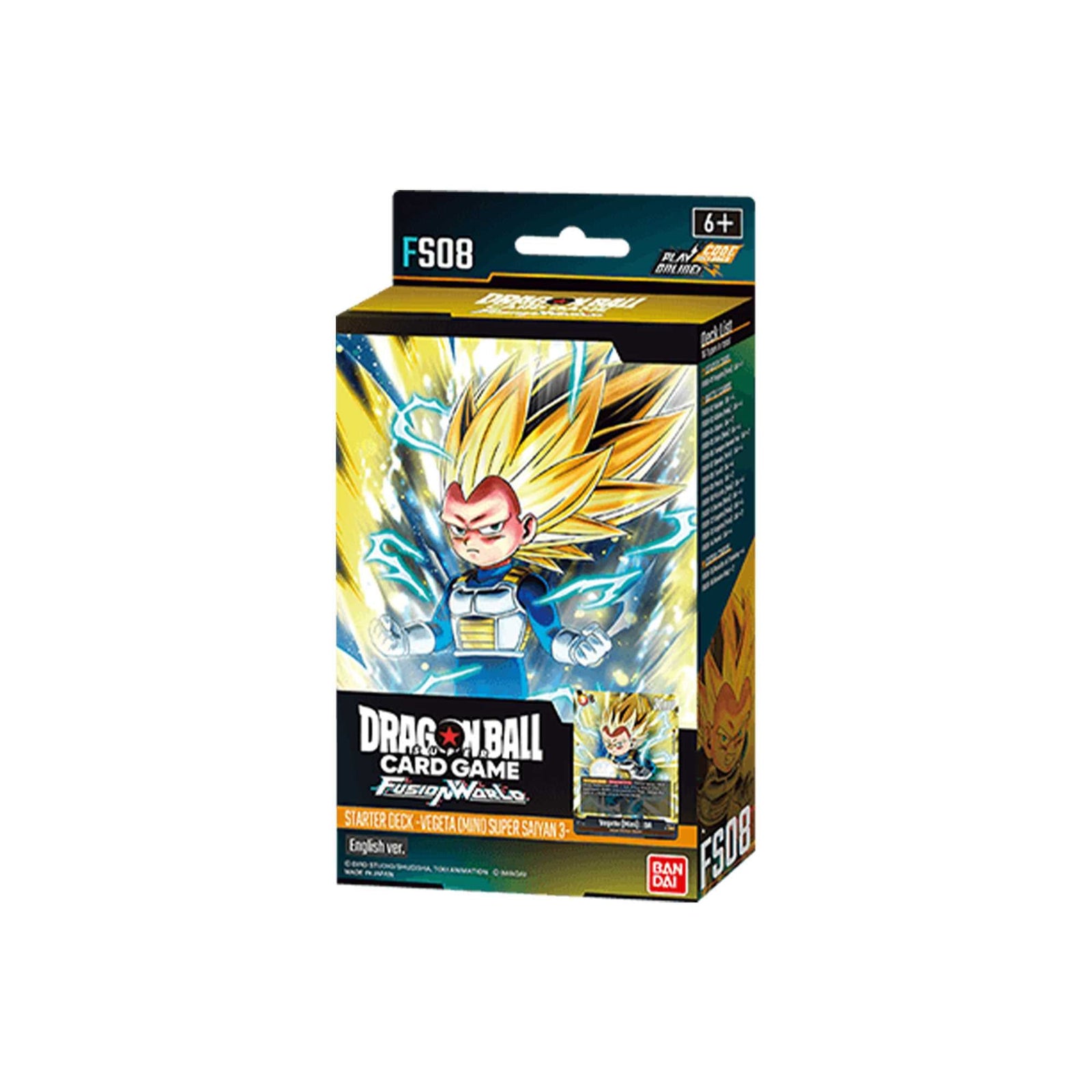 Dragon Ball Super CG Starter Deck Fusion World 06 FS08 Trading Card Game by Bandai 1