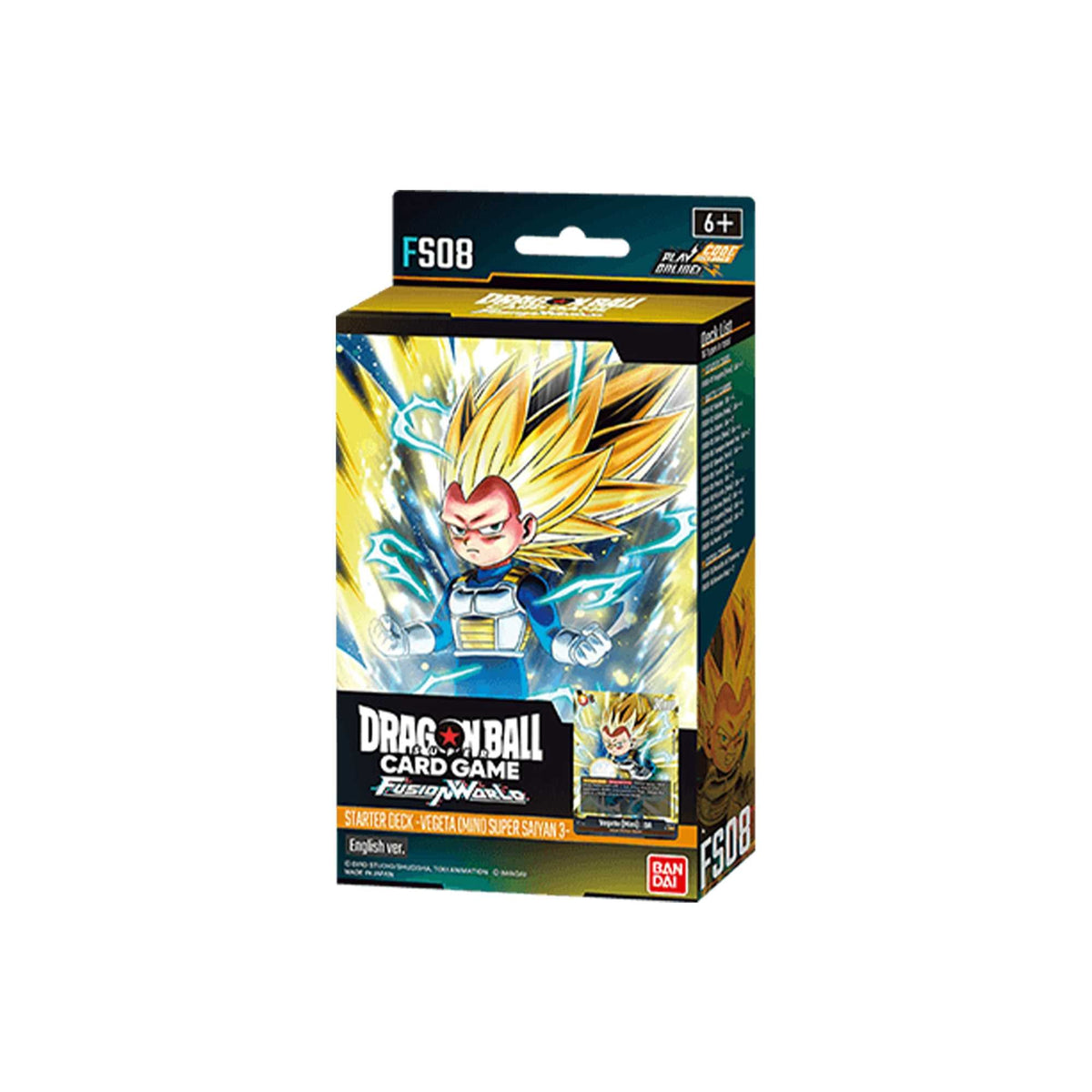 Dragon Ball Super CG Starter Deck Fusion World 06 FS08 Trading Card Game by Bandai 1