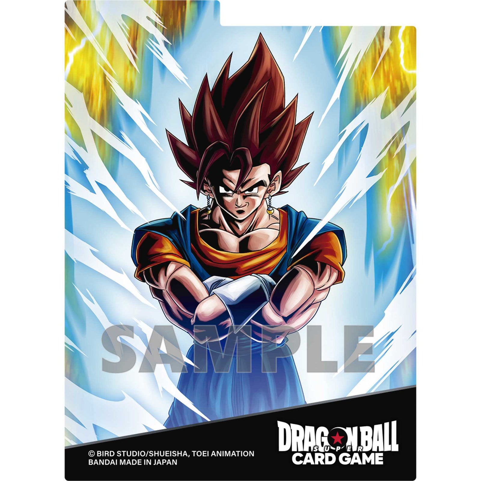 Dragon Ball Super CG Fusion World Official Card Case and Card Sleeve Set 2 Vegito Gaming Accessory by Bandai 2