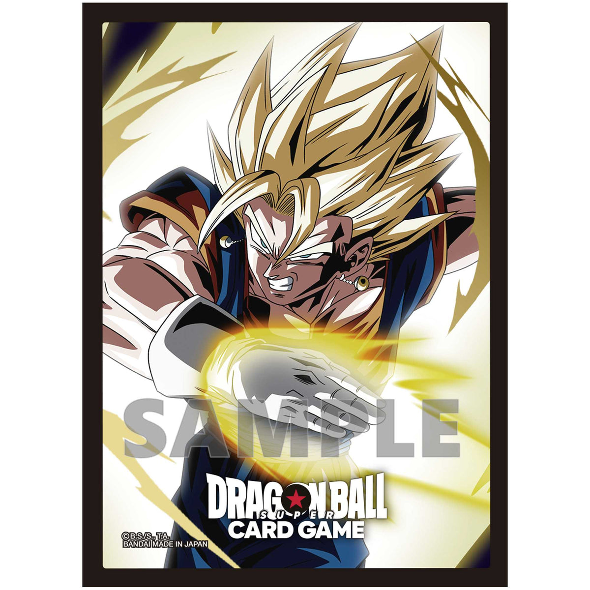 Dragon Ball Super CG Fusion World Official Card Case and Card Sleeve Set 2 Vegito Gaming Accessory by Bandai 3