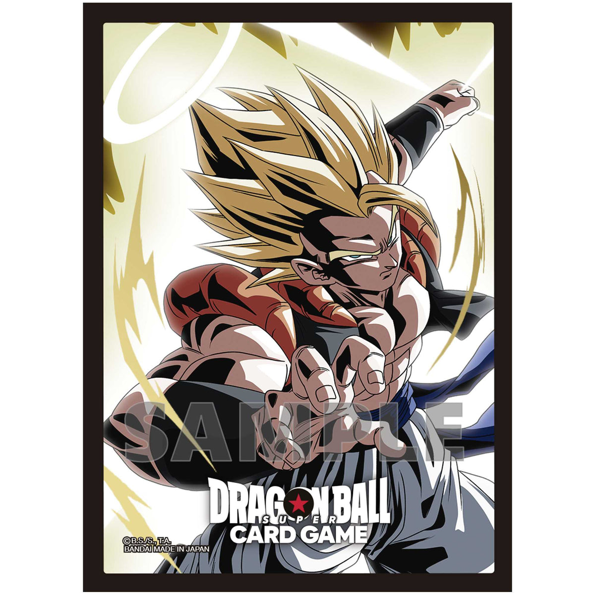 Dragon Ball Super CG Fusion World Official Card Case and Card Sleeve Set 3 Gogeta Gaming Accessory by Bandai 3