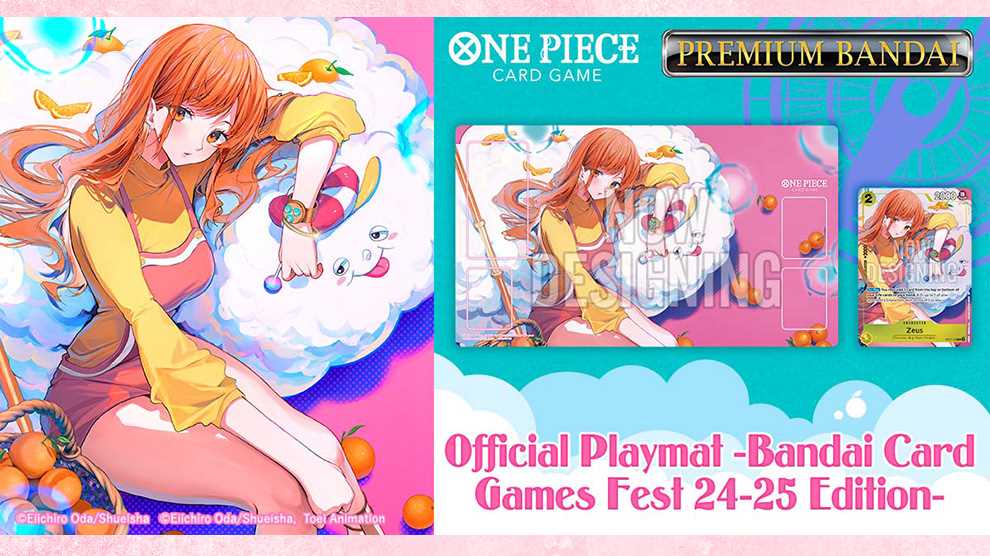 One Piece Card Game: Official Playmat - Bandai Card Games Fest 24-25 Edition 1