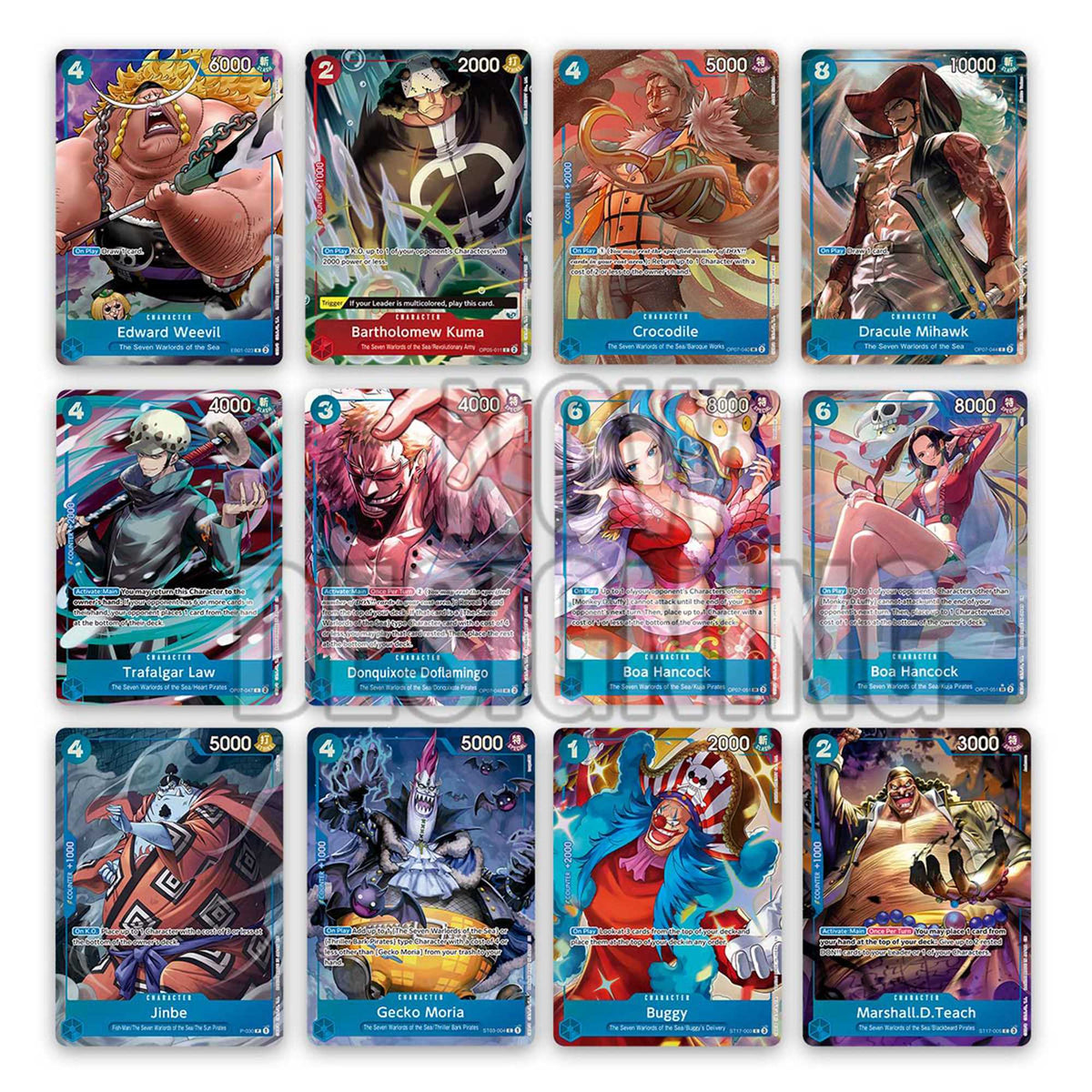 One Piece Card Game Seven Warlords of the Sea Binder Set Binder 3