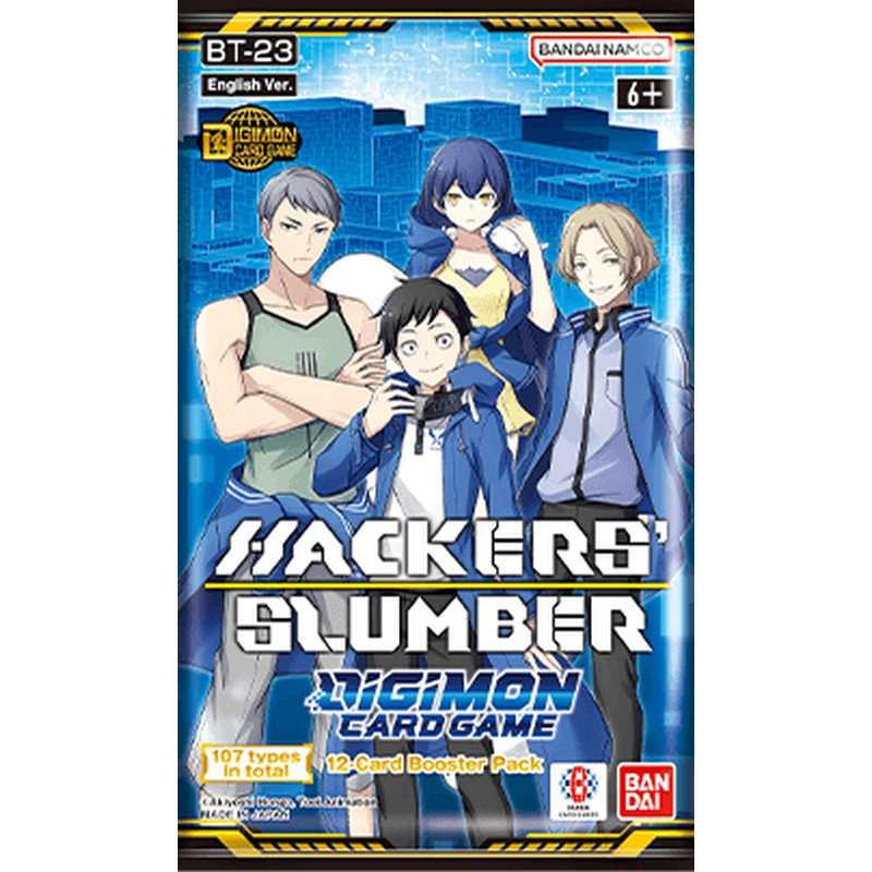 Digimon Card Game Booster Set Hackers Slumber BT 23 Trading Card Game by Bandai 1