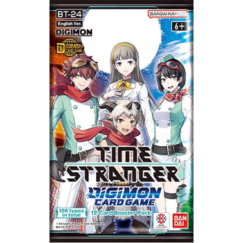 Digimon Card Game Booster Pack Time Stranger BT 24 Trading Card Game by Bandai 1