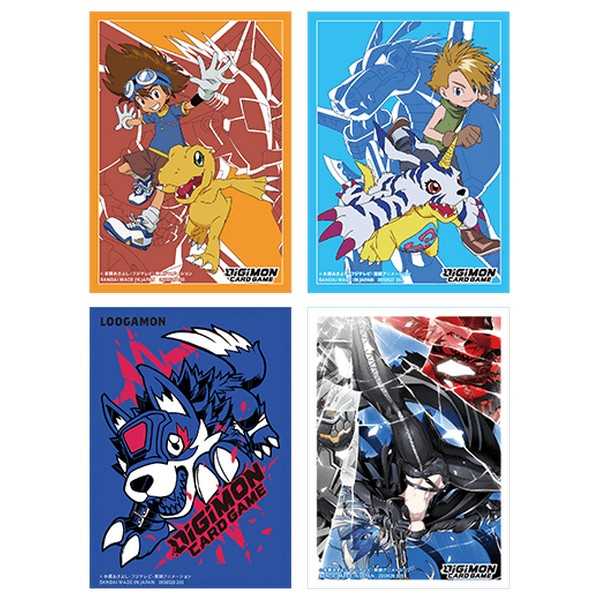 Digimon Card Game: Official Sleeve (4 Kinds Assortment) 1