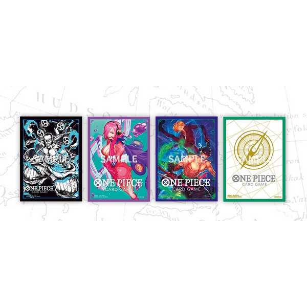One Piece Card Game: Official Sleeve 5 (4 Kinds Assortment) 1