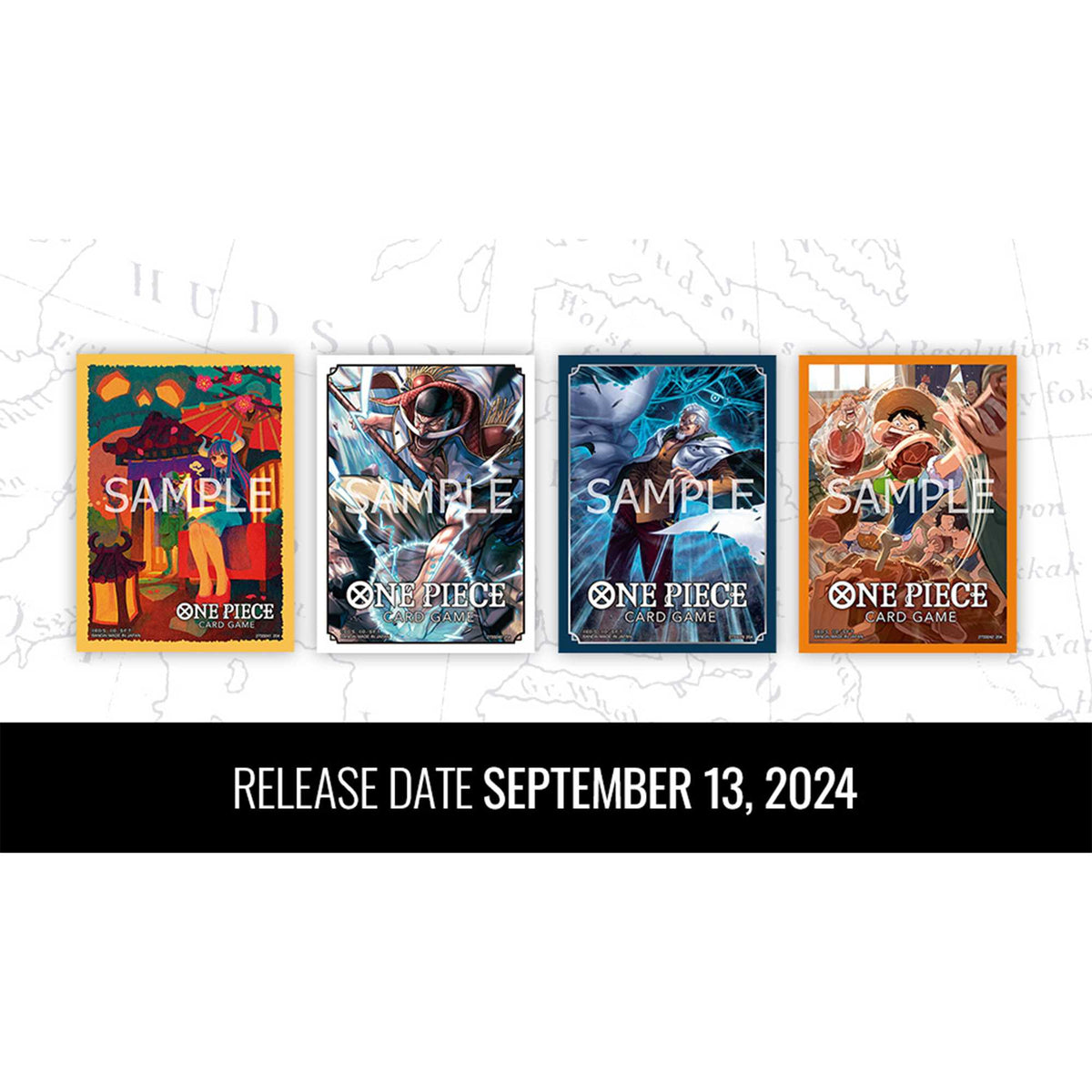 One Piece Card Game: Official Sleeve 7 (4 Kinds Assortment) 1