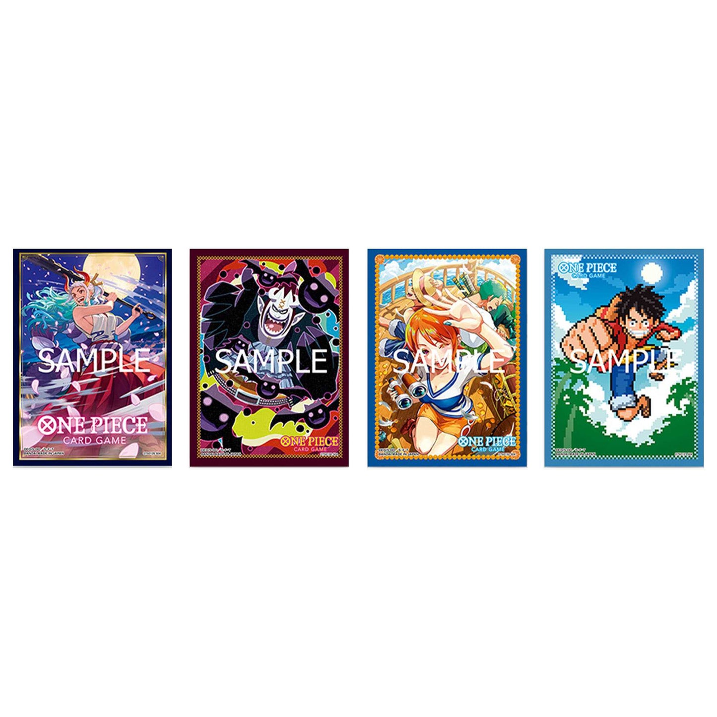 One Piece Card Game: Official Sleeve 8 (4 Kinds Assortment) 1
