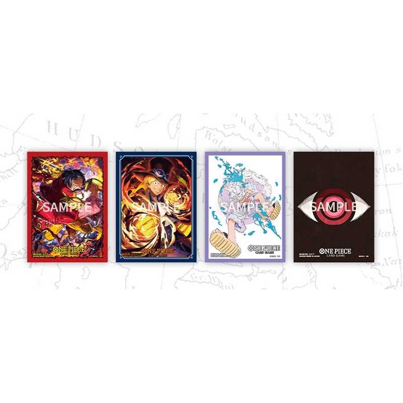 One Piece Card Game Official Sleeve 12 4 Kinds Assortment Gaming Accessory by Bandai 1
