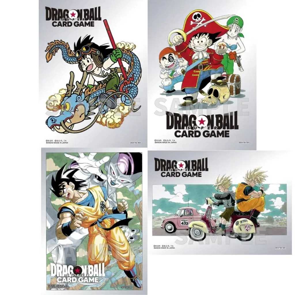 Dragon Ball Super CG Official Card Sleeves Illustrations SP Trading Card Game by Bandai 1