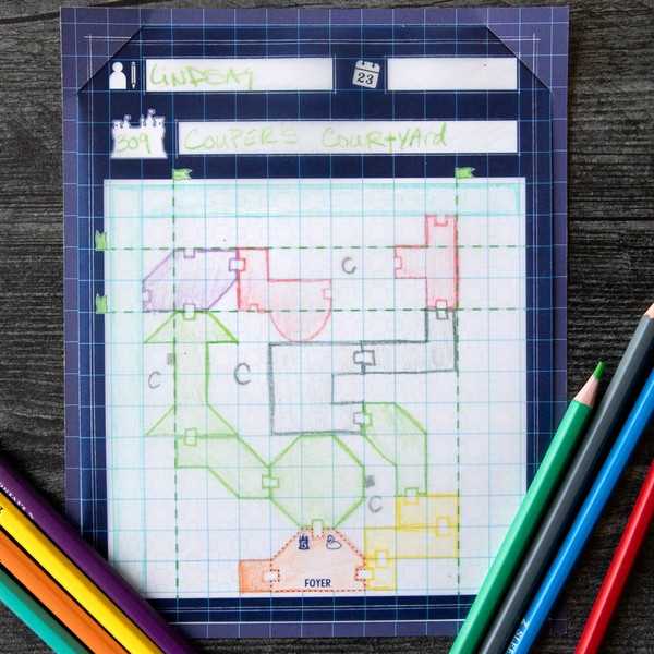 Blueprints of Mad King Ludwig 3