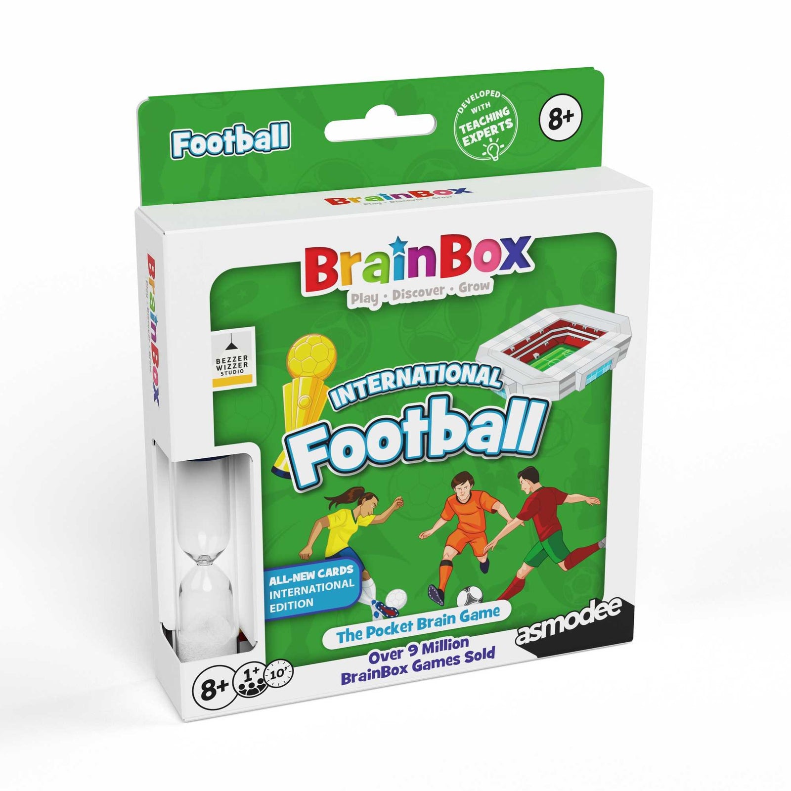 Brainbox Pocket International Football Board Game by Bezzerwizzer 2