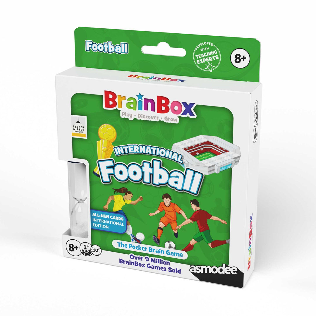 Brainbox Pocket International Football Board Game by Bezzerwizzer 3