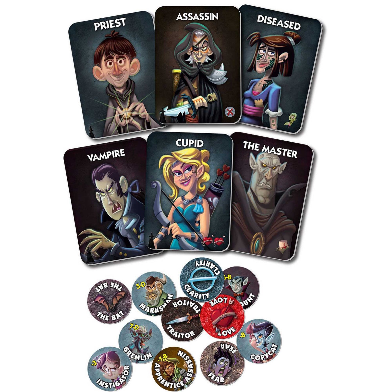 One Night Ultimate Vampire Board Game by Bezier 2