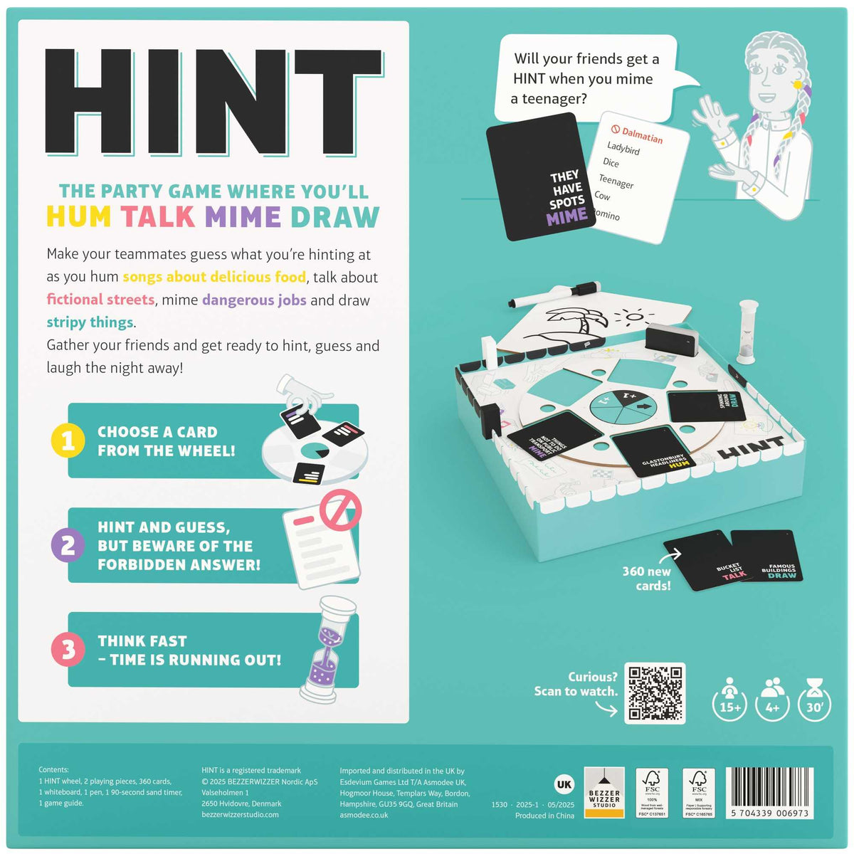 HINT Classic 2025 refresh Board Game by Bezzerwizzer 3