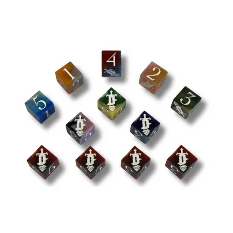 Shuffle Dungeons Sharp Edge Dice Board Game by Zero Strategy 1