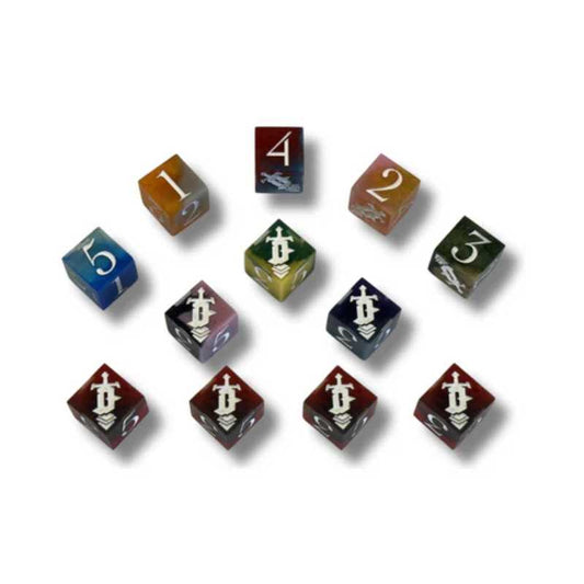 Shuffle Dungeons Sharp Edge Dice Board Game by Zero Strategy 1