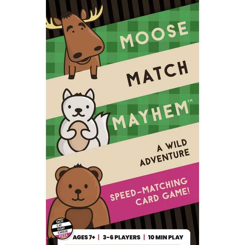 Moose Match Mayhem Board Game by Blue Orange 1