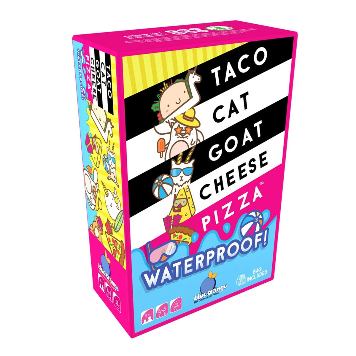 Taco Cat Goat Cheese Pizza Waterproof Board Game by Blue Orange 1