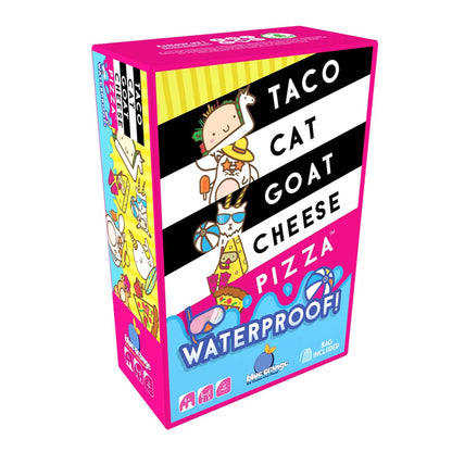 Taco Cat Goat Cheese Pizza Waterproof Board Game by Blue Orange 1