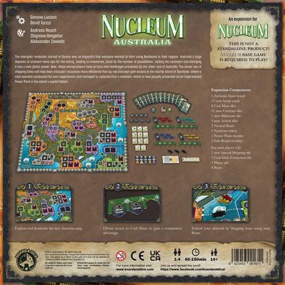 Nucleum Australia Board Game by Board And Dice 5