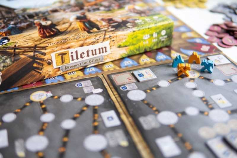 Tiletum Prospect for Silver Board Game by Board And Dice 3