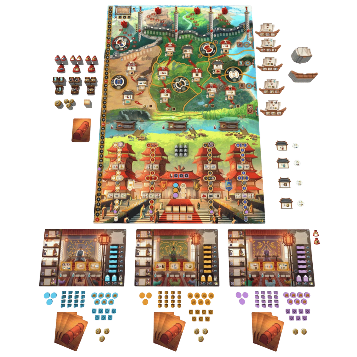Tianxia Ancient China Strategy Board Game