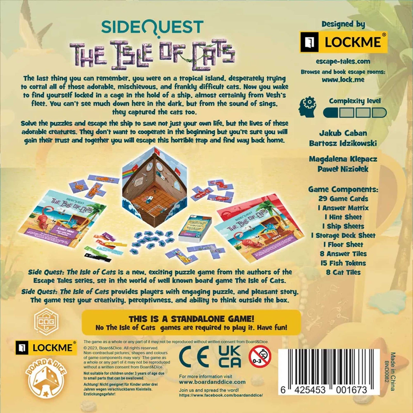 SideQuest The Isle of Cats Board Game by Board And Dice 2