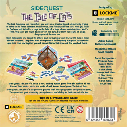 SideQuest The Isle of Cats Board Game by Board And Dice 2