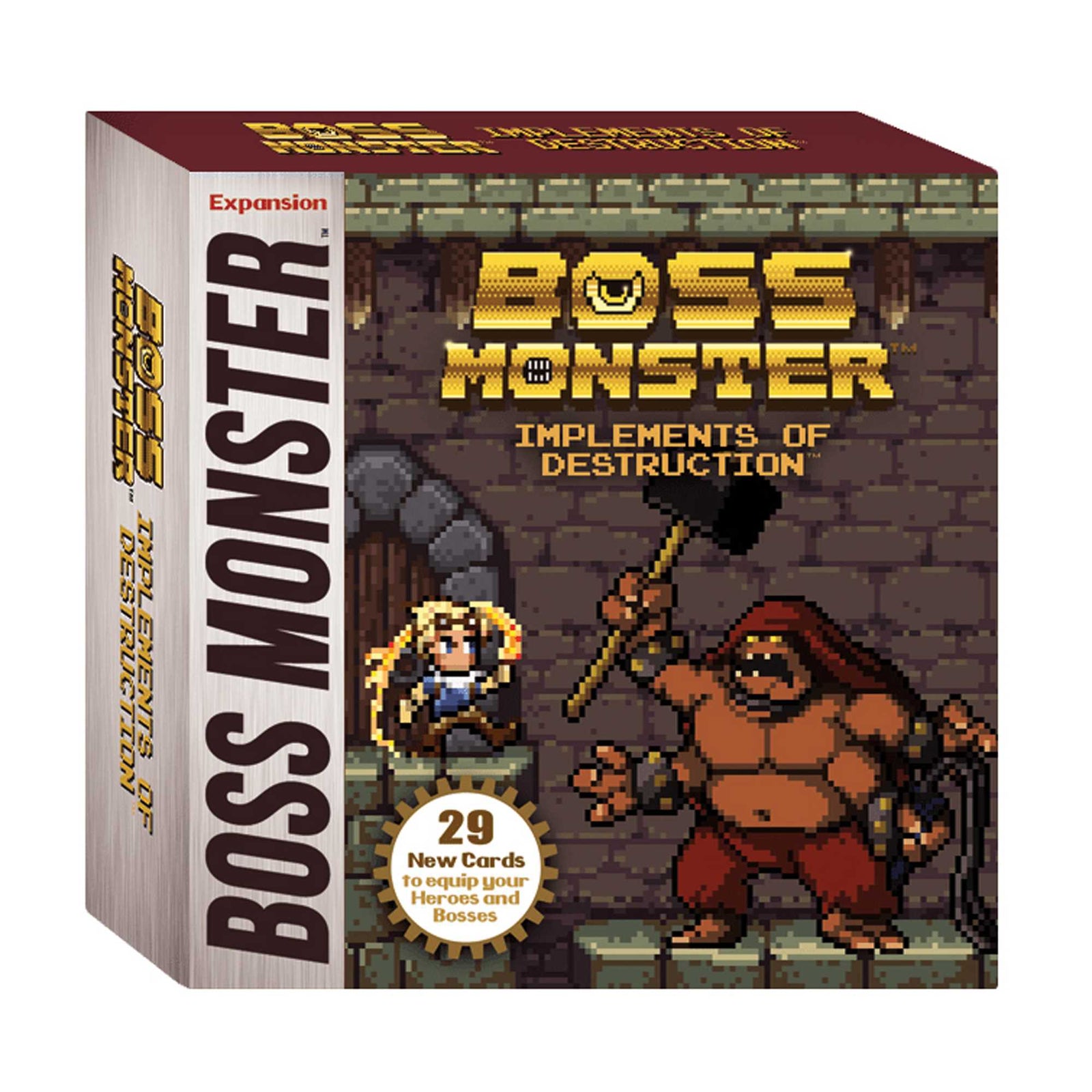 Implements of Destruction Boss Monster Expansion Board Game by Brotherwise 1