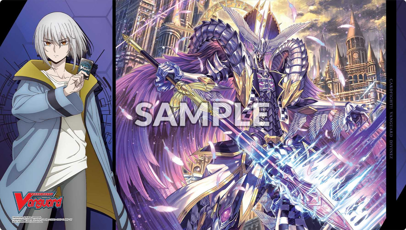 CFV Divinez Deluxe Arc Rubber Playmat Vol 11 Design A Suo and Blangdmire Nexus Gaming Accessory by Bushiroad 1