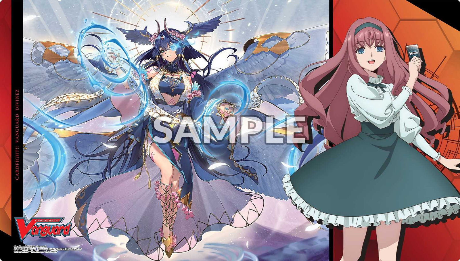 CFV Divinez Deluxe Arc Rubber Playmat Vol 11 Design B Mirei and Bavsargra Aksayya Gaming Accessory by Bushiroad 1