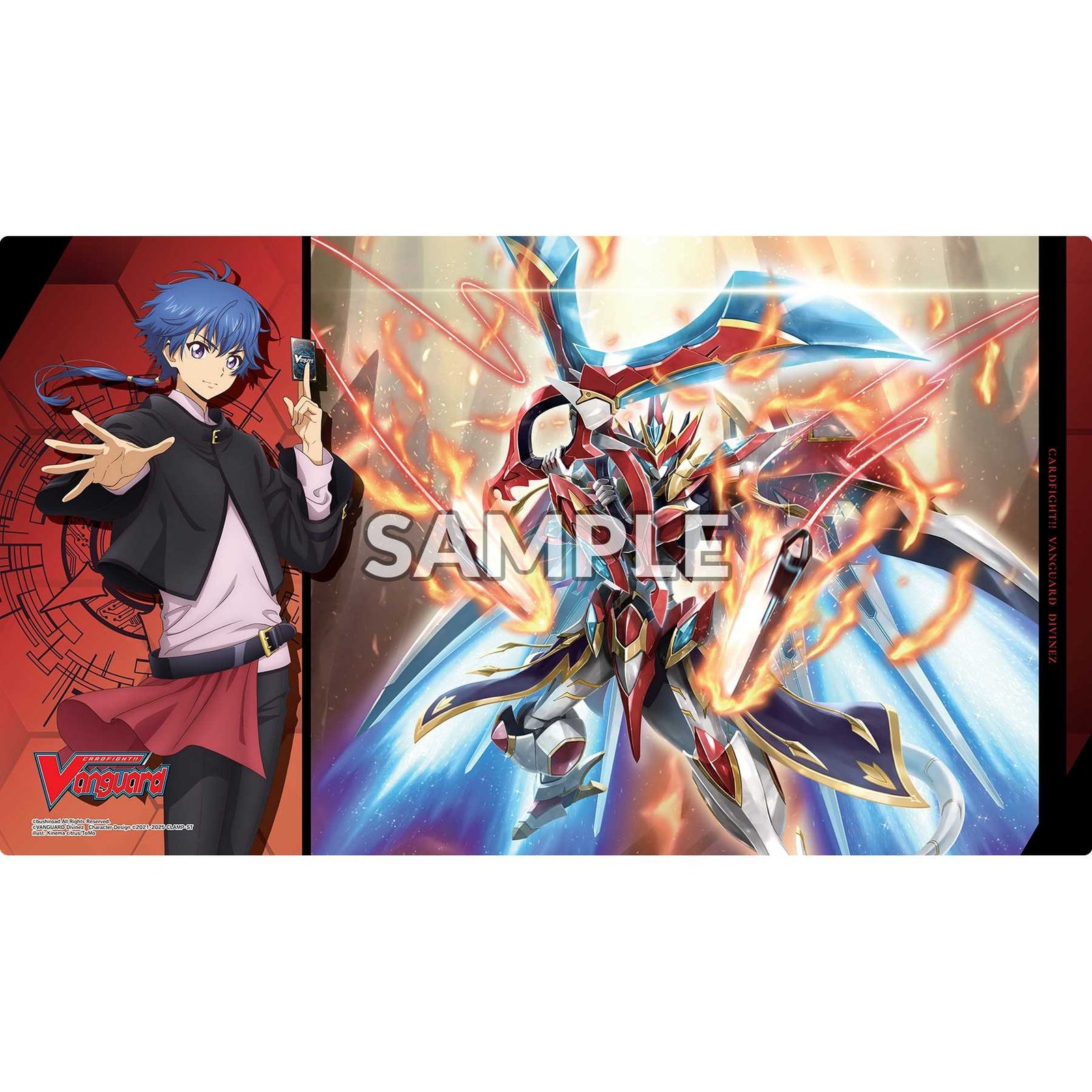 CFV Divinez Deluxe Finals Rubber Playmat Vol 13 Design A Yu yu and Ars Vairina Gaming Accessory by Bushiroad 1
