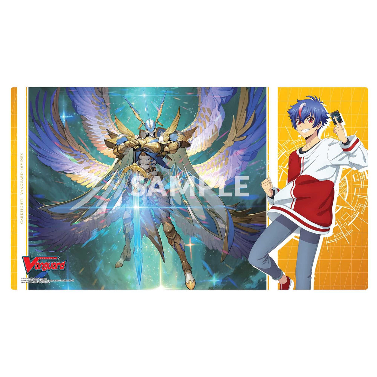 Cardfight!! Vanguard: Divinez - Akina & Rezael Vita - Playmat 1