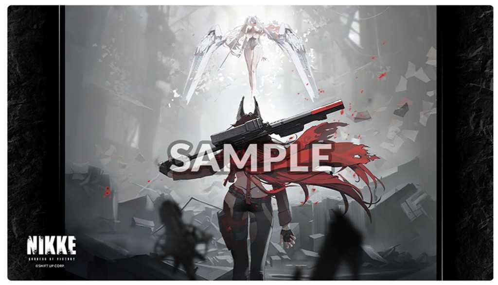 Goddess Of Victory: Nikke Rubber Playmat Vol. 9 Design A - Red Ash - Red Hood vs Cinderella 1