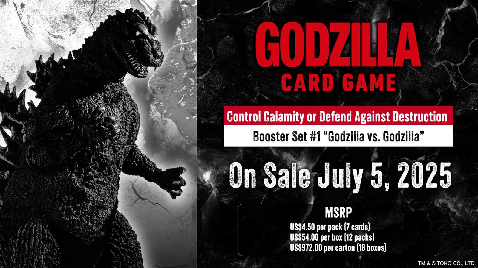 Godzilla Card Game: Booster Set #1 1
