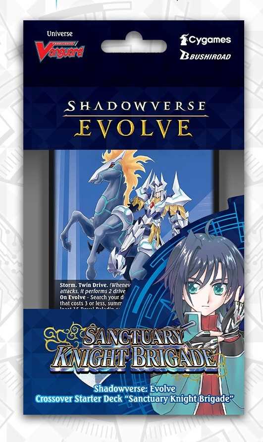 Shadowverse Evolve Sanctuary Knight Brigade Crossover Starter Deck 6 Trading Card Game by Bushiroad 1