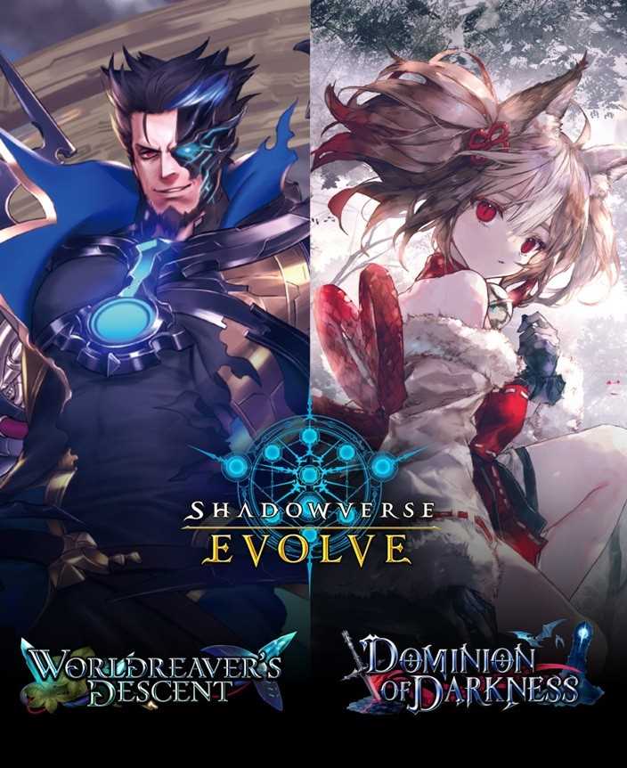 Shadowverse Evolve Combined Set Worldreavers Descent and Dominion of Darkness 12 Trading Card Game by Bushiroad 1