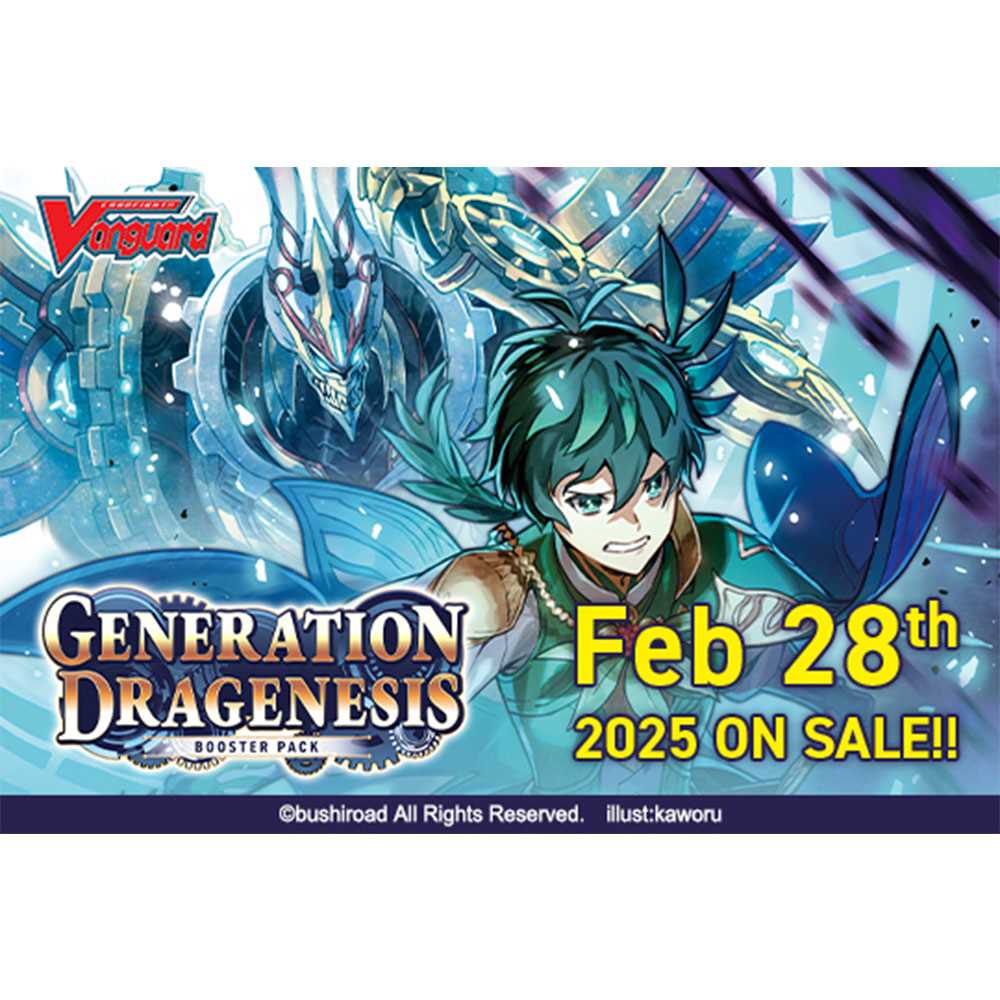 CFV Booster Pack Generation Dragenesis 16 Trading Card Game by Bushiroad 1