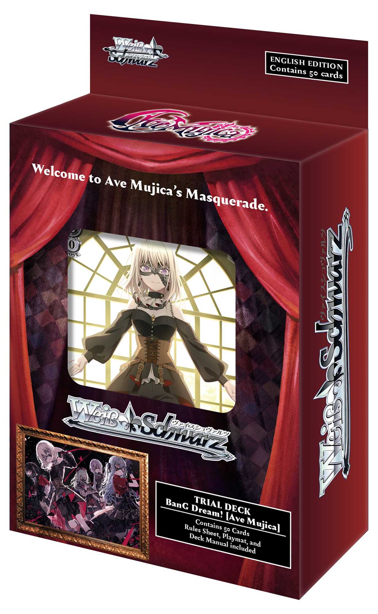 WS Trial Deck BanG Dream Ave Mujica 6 Trading Card Game by Bushiroad 1
