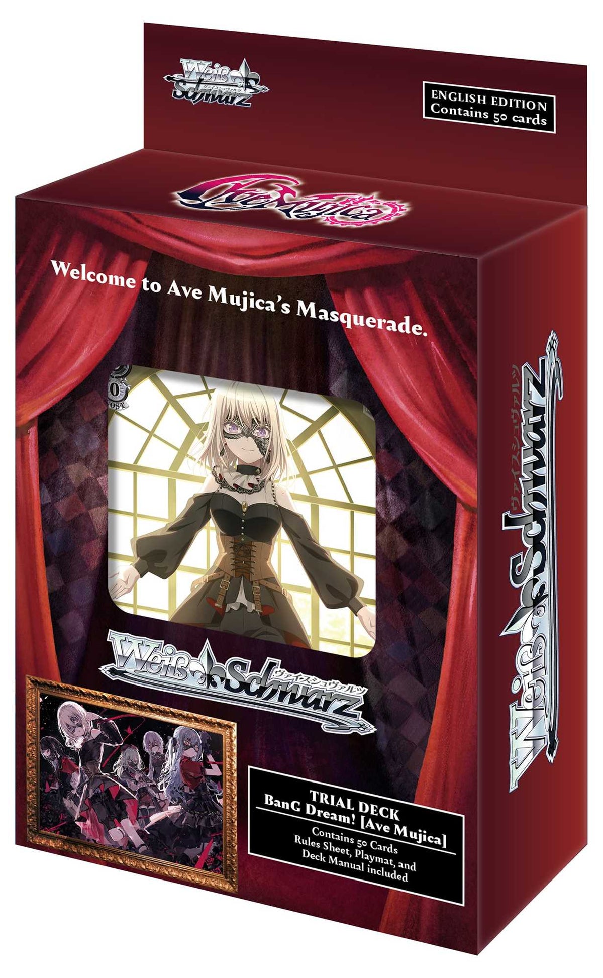 WS Trial Deck BanG Dream Ave Mujica 6 Trading Card Game by Bushiroad 1