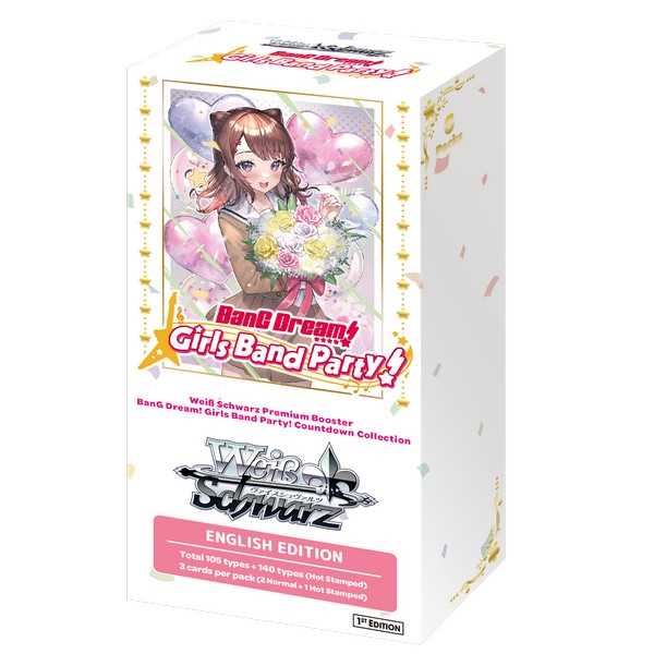 Weiß Schwarz Premium Booster: BanG Dream! Girls Band Party! Countdown Collection 1