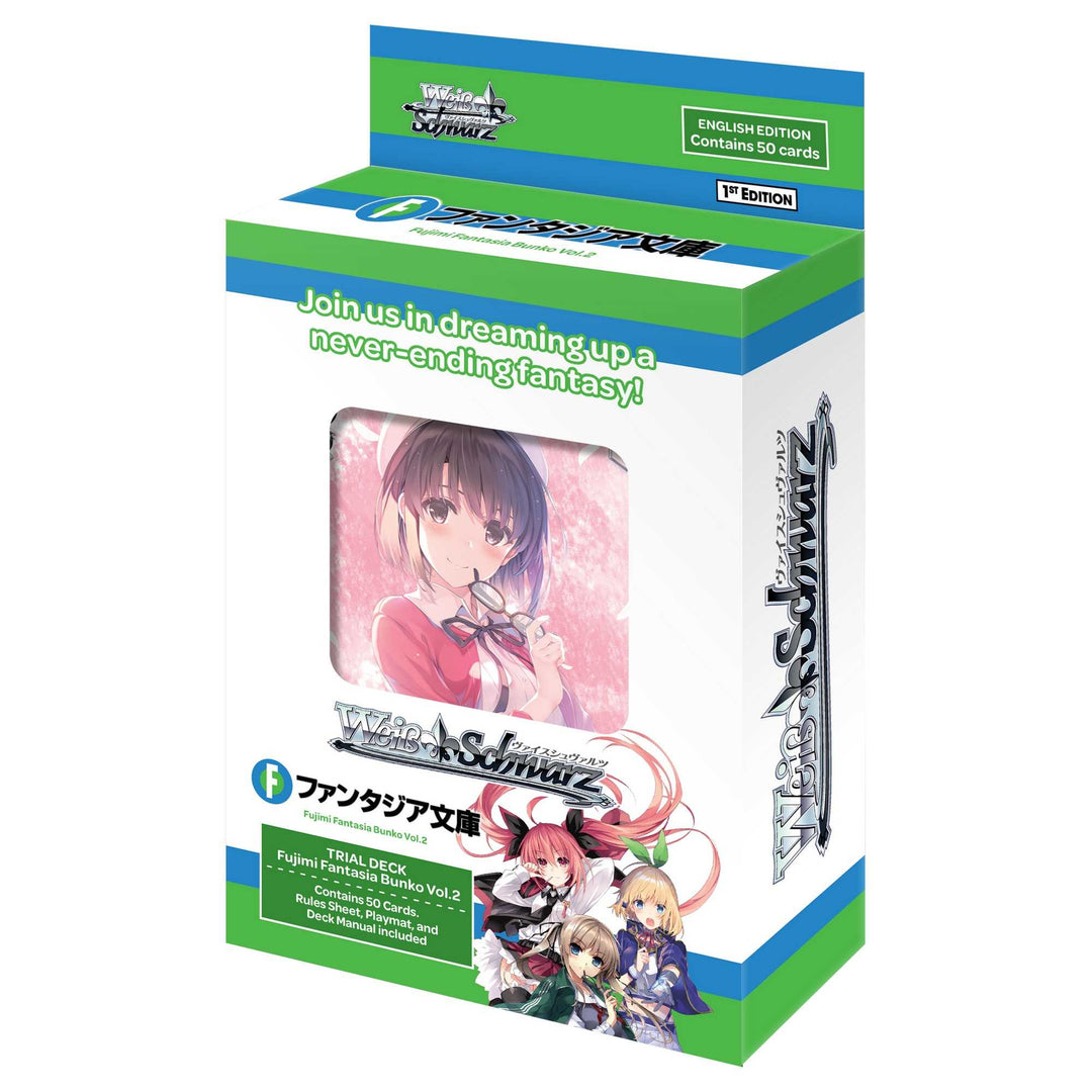 WS Trial Deck Fujimi Fantasia Bunko Vol 2 6 Trading Card Game by Bushiroad 1