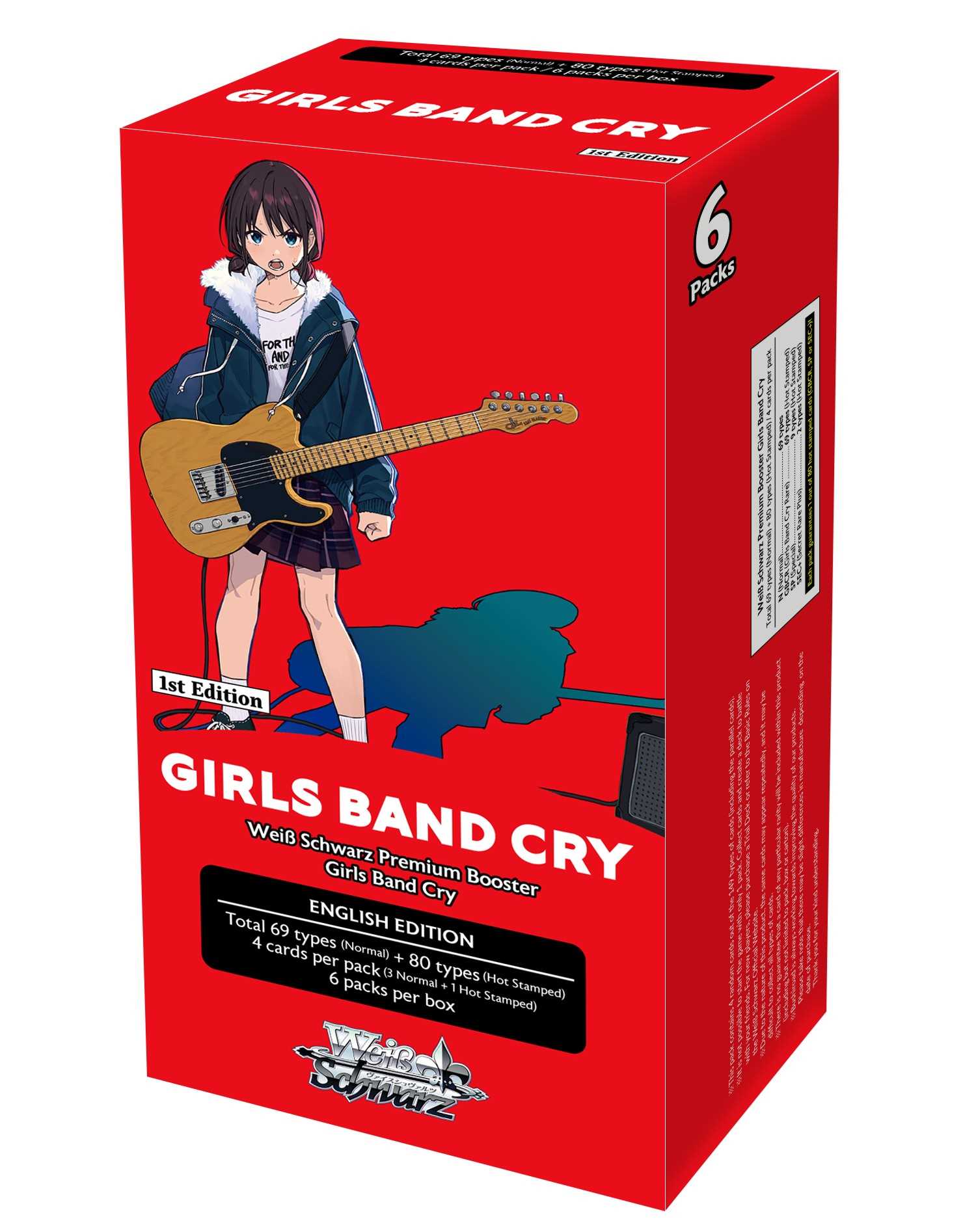 WS Premium Booster Girls Band Cry 6 Trading Card Game by Bushiroad 1